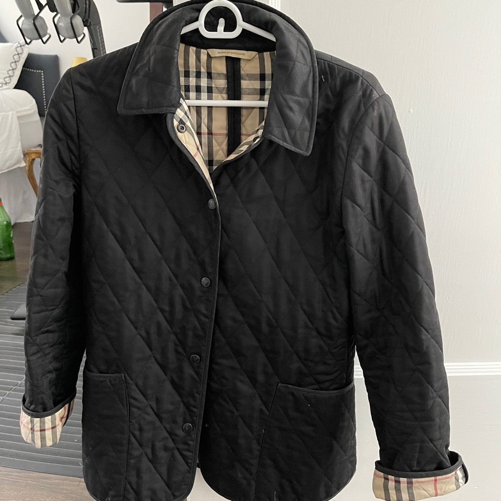 Burberry black jacket